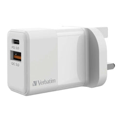 Verbatim 2 Port 20W PD & QC 3.0 USB Charger Corporate Gifts Singapore