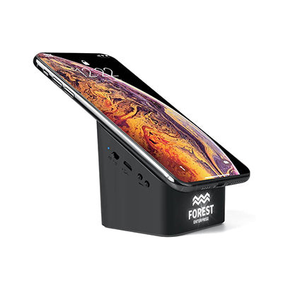 LED Logo Wireless Charging Bluetooth Speaker Corporate Gifts Singapore