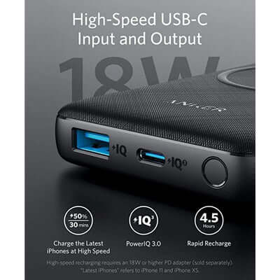 Anker PowerCore III Sense 10000mah Wireless PowerBank Corporate Gifts Singapore