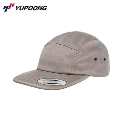 Yupoong 7005 Jockey Cap in gray, a durable and stylish cap for casual occasions.