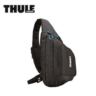 Thule Legend Gopro Sling Pack displayed from the side, ideal for carrying cameras and accessories.