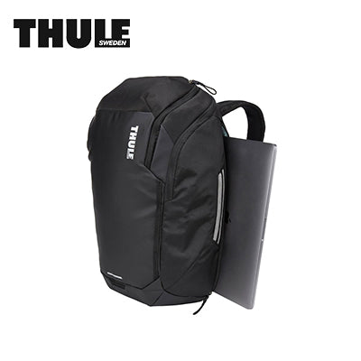 Thule Chasm 26L Backpack showcasing its sleek design and laptop compartment, ideal for sports and corporate gifts.