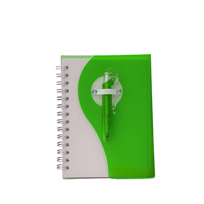Plastic Cover Notebook with Pen Corporate Gifts Singapore