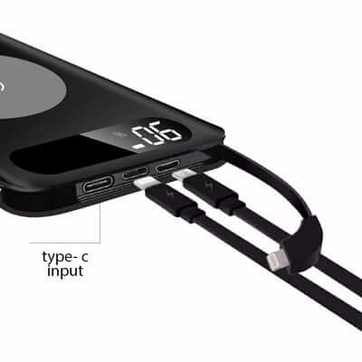 Wireless and Digital Display Portable Charger Corporate Gifts Singapore