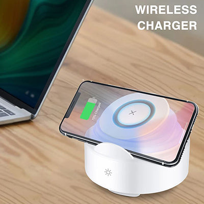 Bluetooth Speaker with Night Light and Wireless Charger Corporate Gifts Singapore