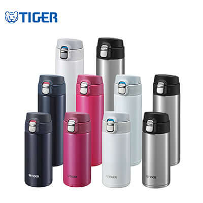 Tiger Stainless Steel Tumbler MMJ-A collection in multiple colors, perfect for corporate gifts and stylish hydration.