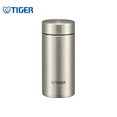 Tiger Stainless Steel Bottle MMP-J1 ideal for corporate gift, showcasing sleek design and vacuum insulation technology.
