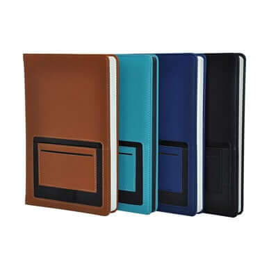 A5 Notebook with Front Card and Pen Slot Corporate Gifts Singapore
