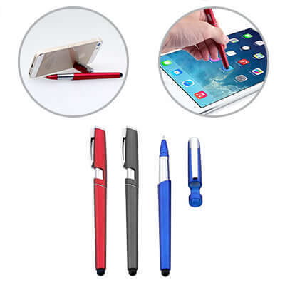 Ball Pen with Stylus and Phone Stand Corporate Gifts Singapore