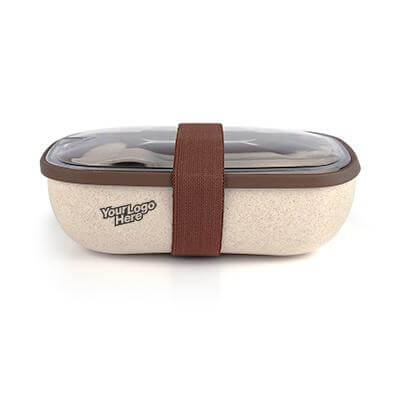 Husk Fiber Lunch Box Corporate Gifts Singapore