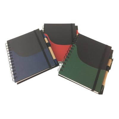 Eco Friendly Notebook with Elastic Band and Pen Corporate Gifts Singapore