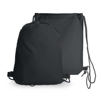 Black Cotton Drawstring Bag Corporate Gifts Singapore