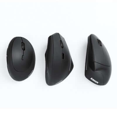 Anker 2.4G Wireless Vertical Ergonomic Optical Mouse Corporate Gifts Singapore