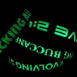 Silicone Wristband with Glowing Text Corporate Gifts Singapore