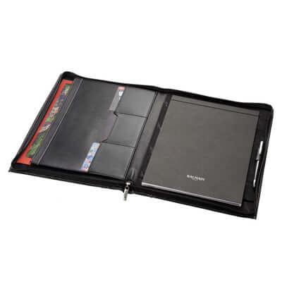 Balmain Black A4 Portfolio Corporate Gifts Singapore