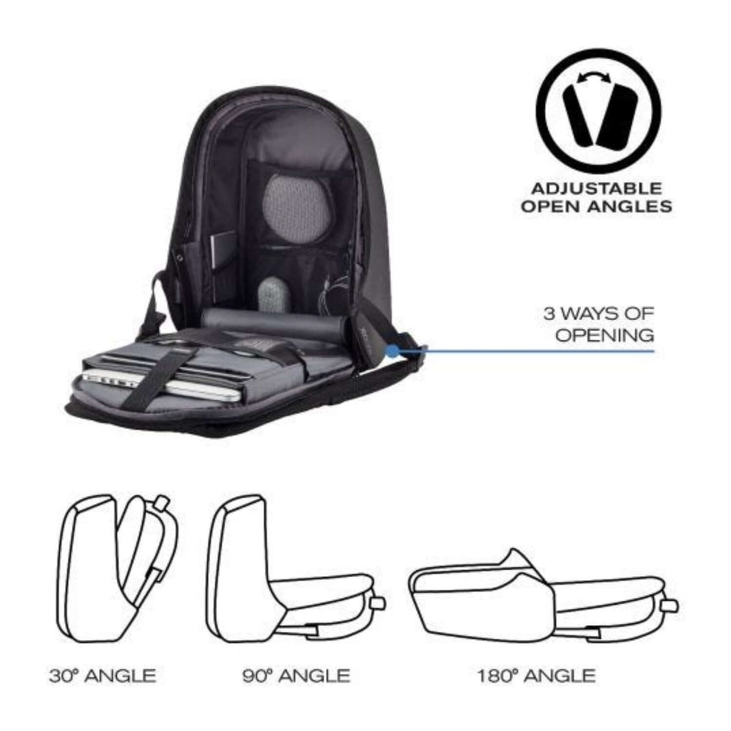 XD Design Bobby Hero Xl Anti-Theft Backpack Corporate Gifts Singapore