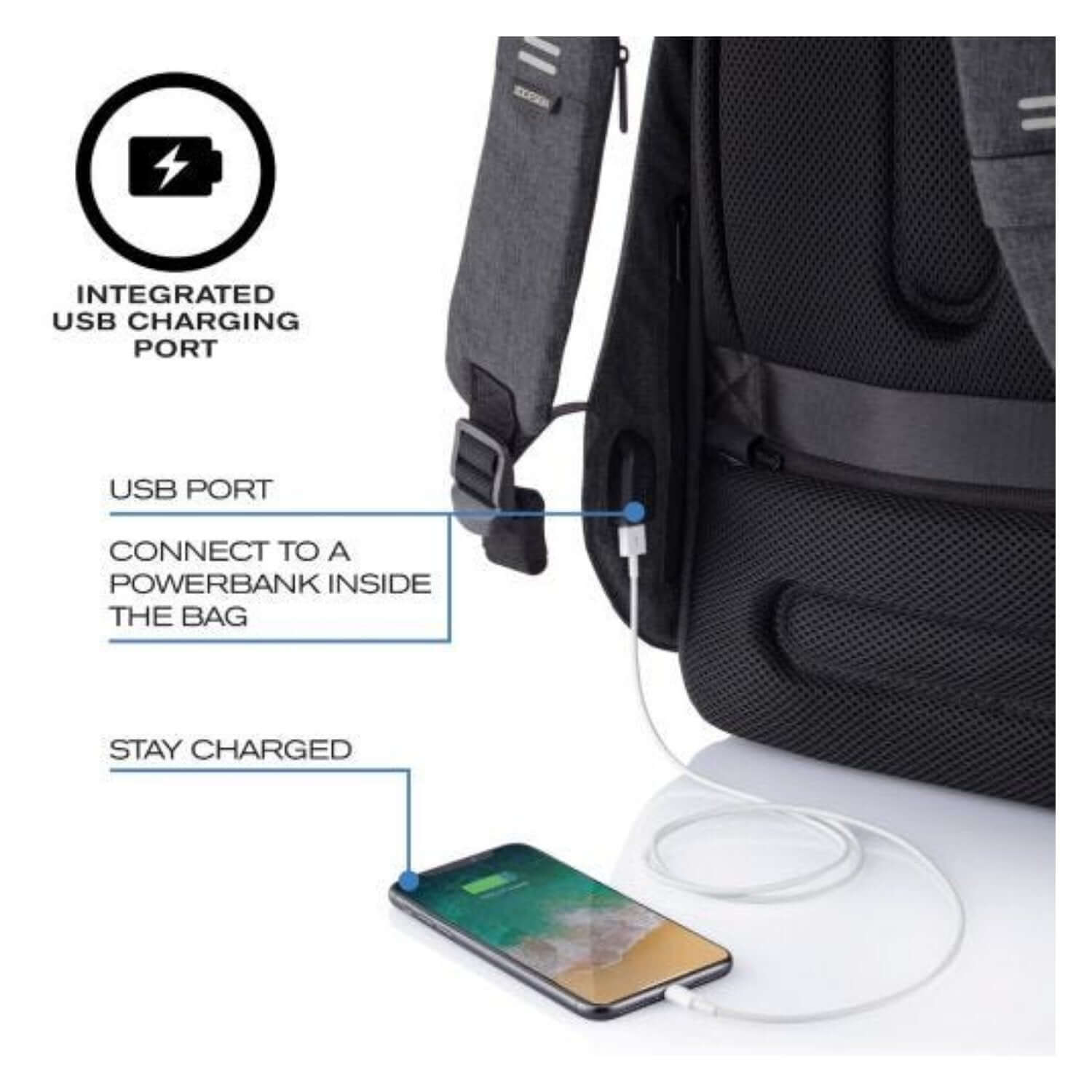 XD Design Bobby Hero Xl Anti-Theft Backpack Corporate Gifts Singapore