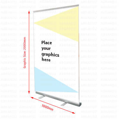 Economy Roll Up Banner Corporate Gifts Singapore