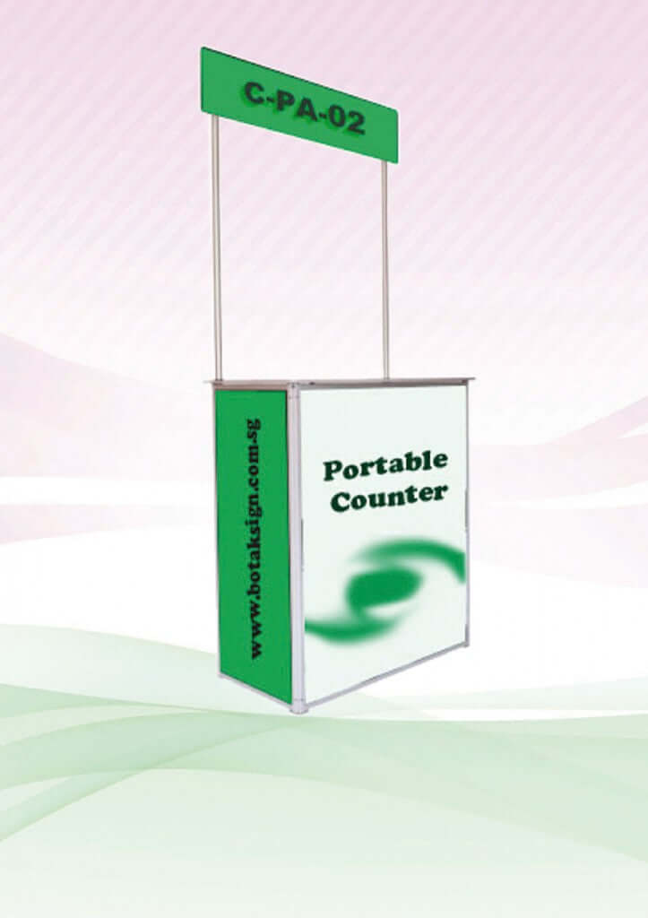 Aluminium Event Counter Corporate Gifts Singapore
