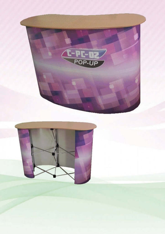 Pop Up Curve Event Counter Corporate Gifts Singapore