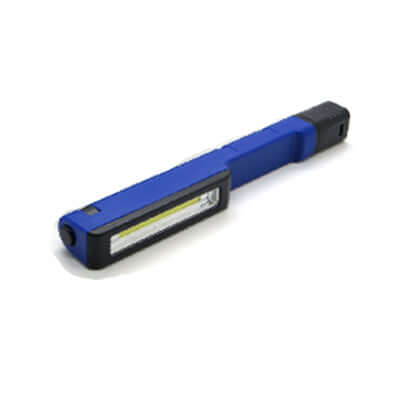 COB Pen in blue color, versatile and innovative pen-shaped COB torch light for everyday use.
