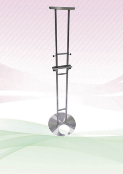 Adjustable Poster Stainless Steel Frame Stand with Round Base Corporate Gifts Singapore