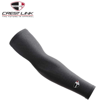 Crest Link ArmSock (89680867) in gray with unique link design for sun protection and style.