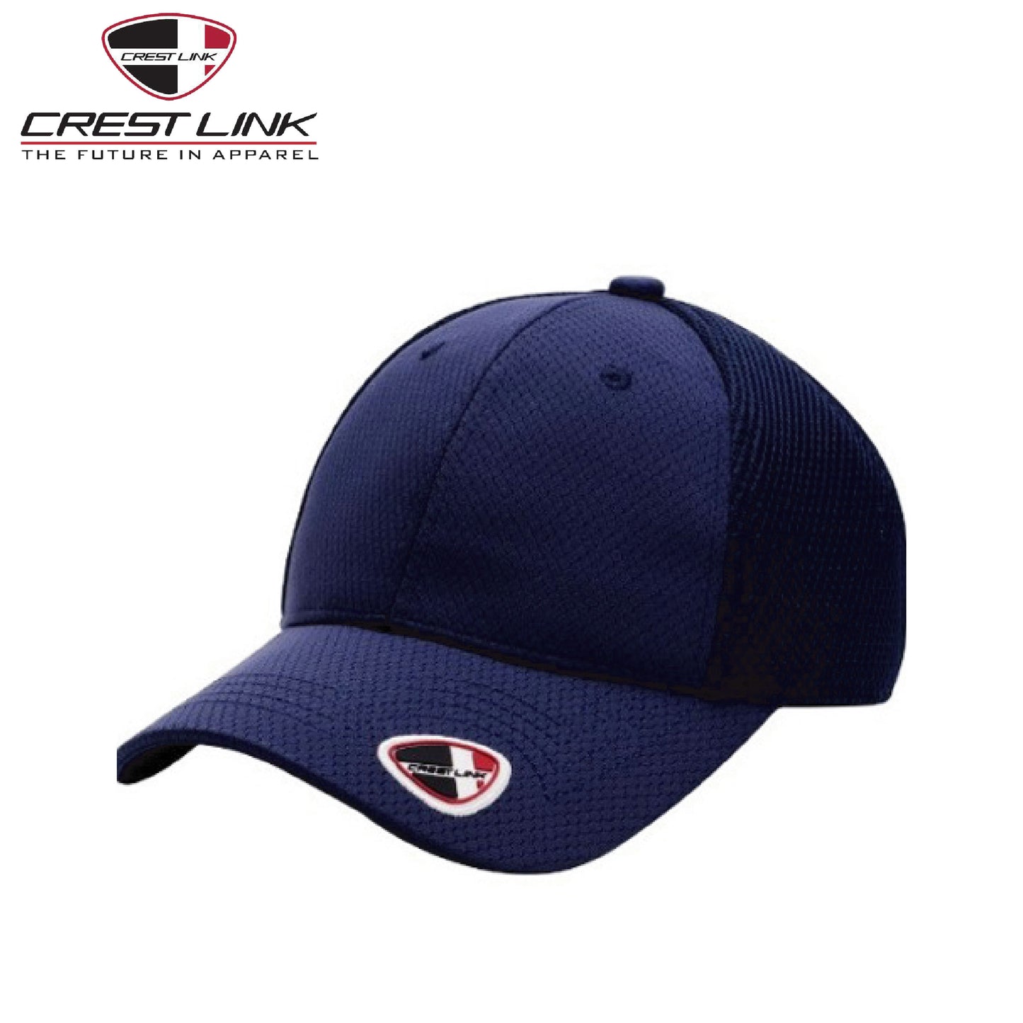 Crest Link Cap (89180812) in navy blue, ideal for corporate gifts and casual outings.