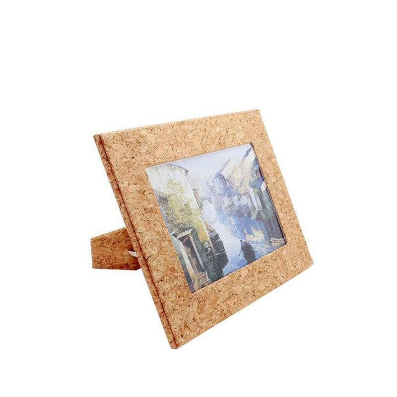 Eco-friendly Cork Wooden Photo Frame Corporate Gifts Singapore