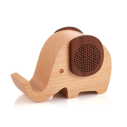 Eco Friendly Wooden Speaker with Phone Holder Corporate Gifts Singapore