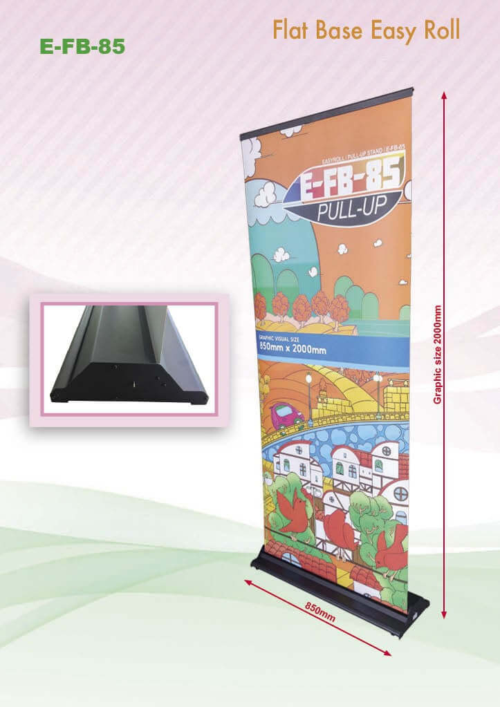 Flat Base Roll Up Banner Corporate Gifts Singapore