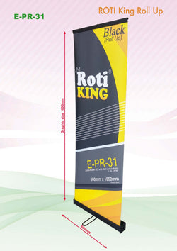 Roll Up Banner (Black Stand) Corporate Gifts Singapore