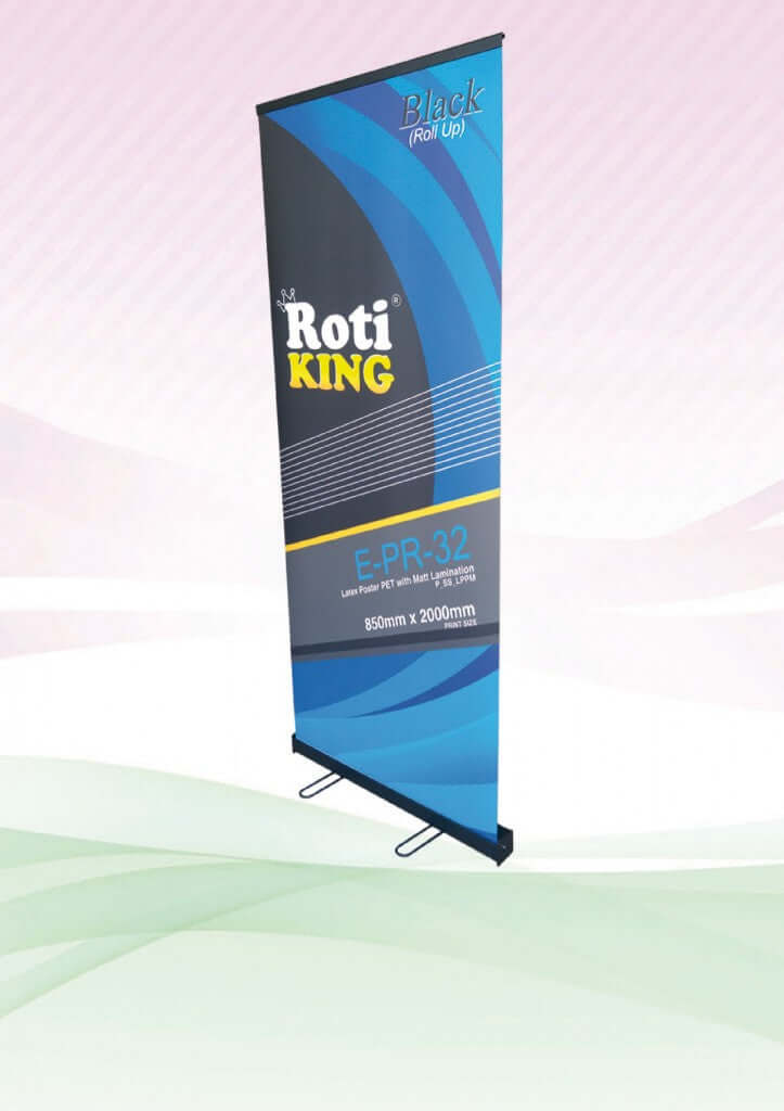 Roll Up Banner (Black Stand) Corporate Gifts Singapore
