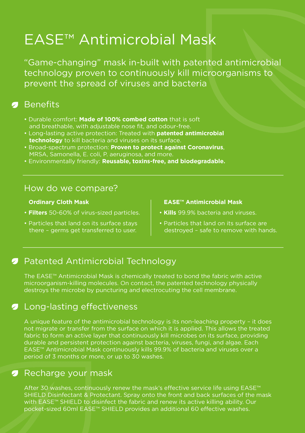 Ease Antimicrobial Corporate Care Pack Corporate Gifts Singapore