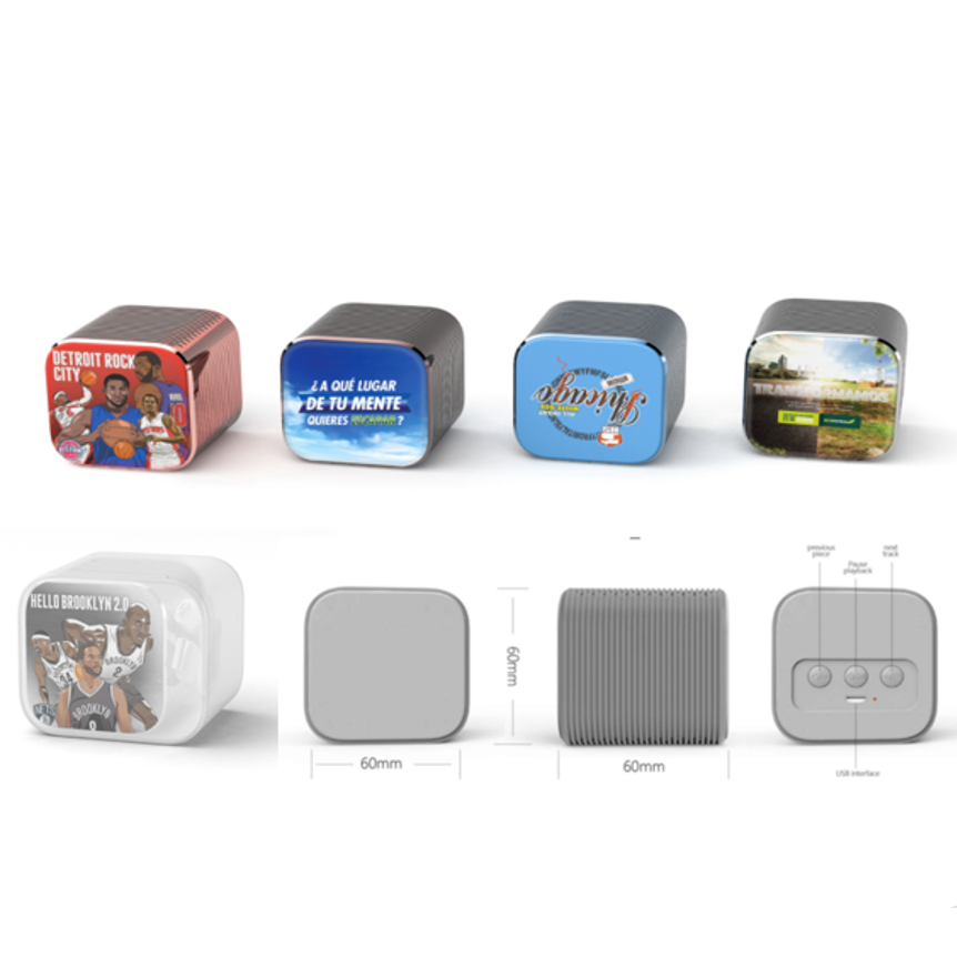 Bluetooth Speaker With Metallic Plating Corporate Gifts Singapore