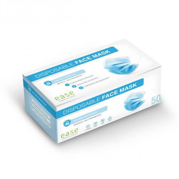 EASE 3 ply disposable mask Corporate Gifts Singapore