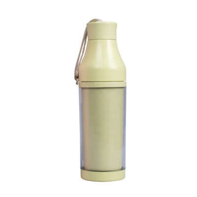 Eco Friendly Wheat Straw Double Wall Bottle Corporate Gifts Singapore