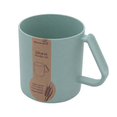 Eco Friendly Wheat Straw Green Mug Corporate Gifts Singapore