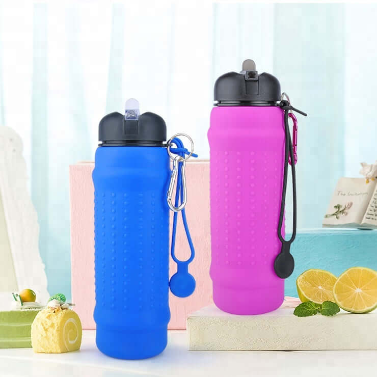 Collapsible Silicone BPA Free Sports Bottle Corporate Gifts Singapore