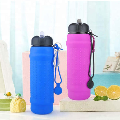 Collapsible Silicone BPA Free Sports Bottle Corporate Gifts Singapore