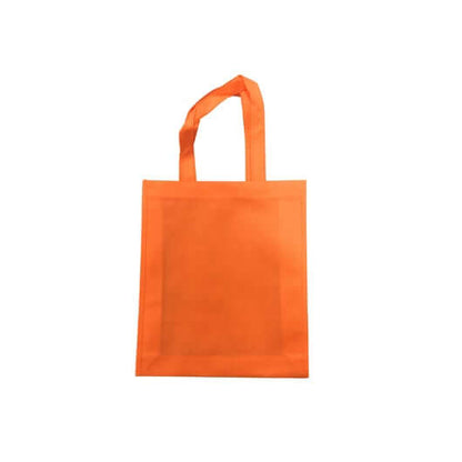 A4 Portrait Non-Woven Bag in vibrant orange color, ideal corporate gift for carrying documents and essentials.