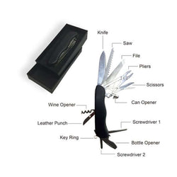 12-in-1 Stainless Steel Multi-Function Tools Corporate Gifts Singapore