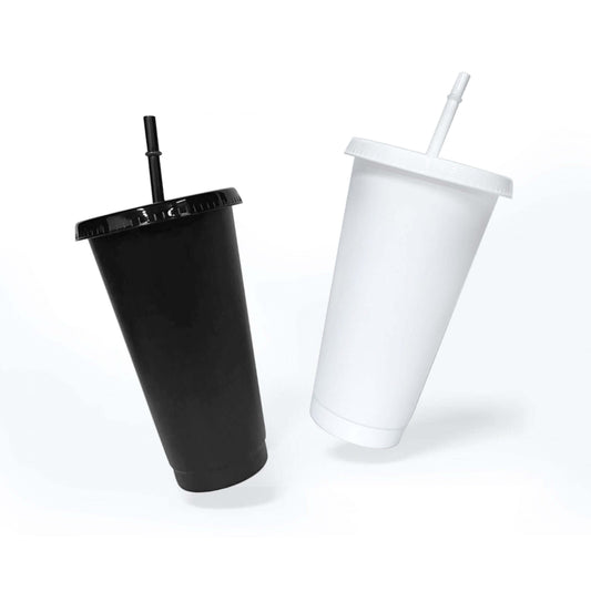 Plastic Tumbler with cover & straw Corporate Gifts Singapore