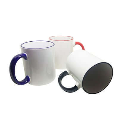 2-Tone White Ceramic Mug Corporate Gifts Singapore