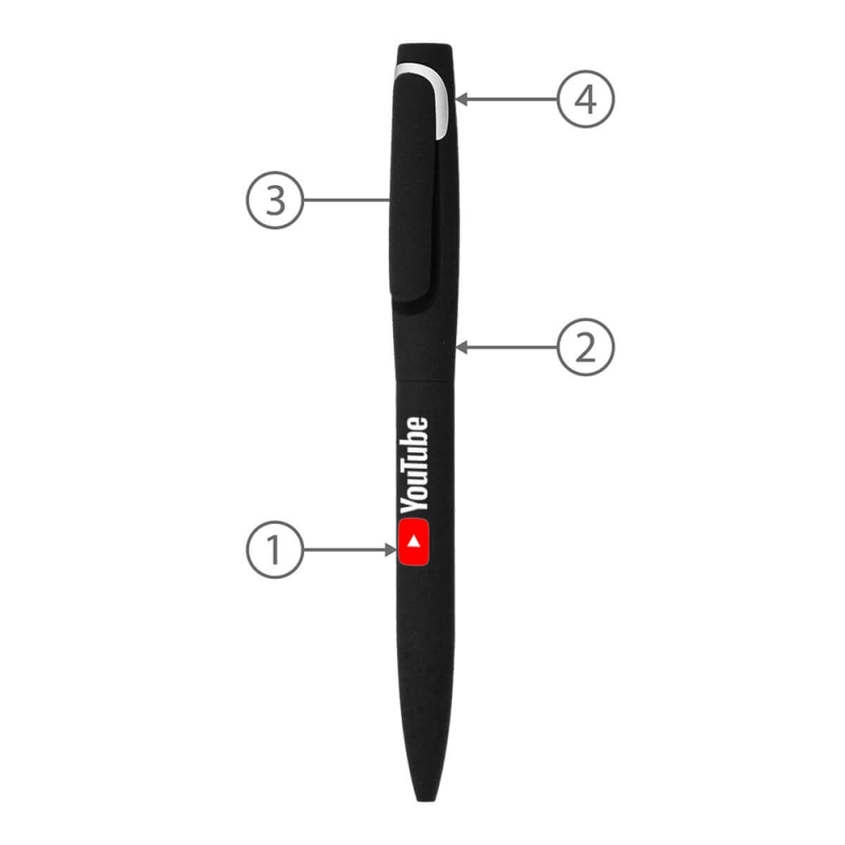 BND80 Black Metal Pen Corporate Gifts Singapore