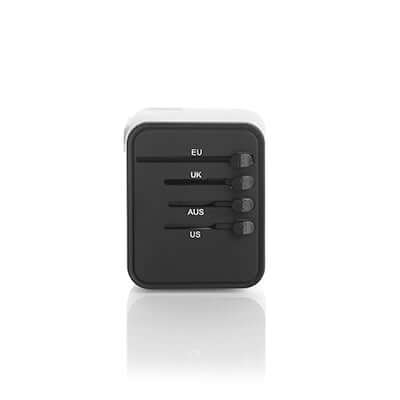 Fast Charge Travel Adaptor Corporate Gifts Singapore