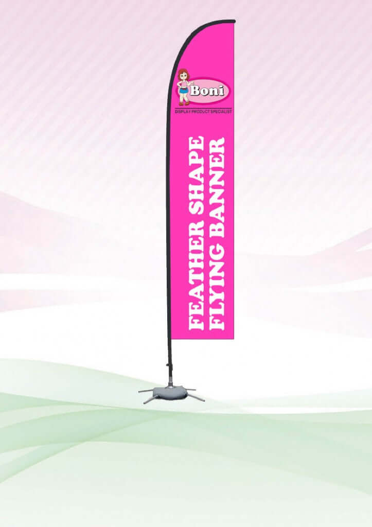 Feather shape Flying Banner Corporate Gifts Singapore