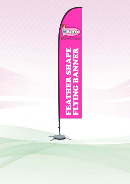 Feather shape Flying Banner Corporate Gifts Singapore