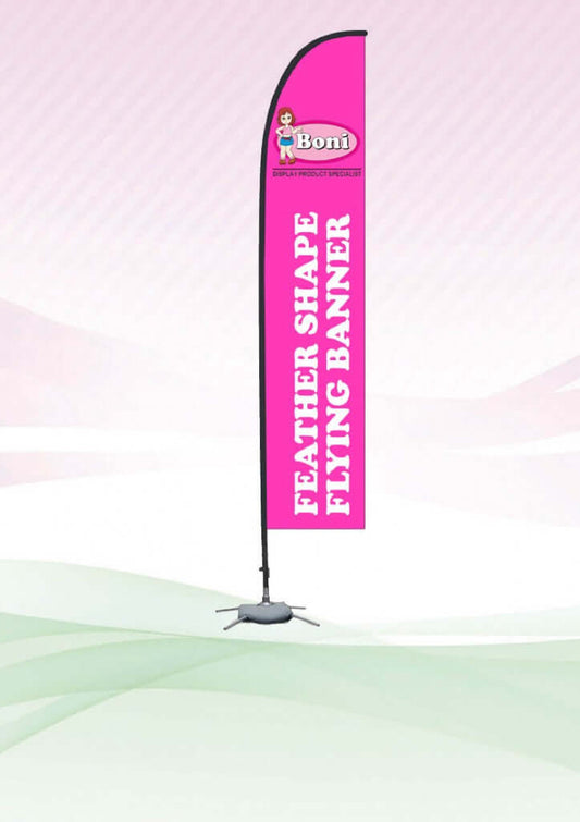 Feather shape Flying Banner Corporate Gifts Singapore