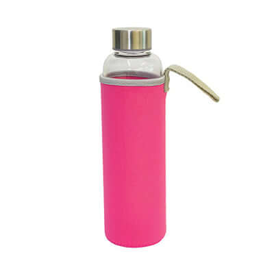 Glass Bottle with Pouch Corporate Gifts Singapore
